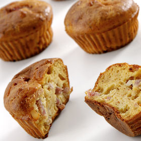 voir mini cake jambon/paprika