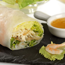 voir la recette Rouleaux de printemps